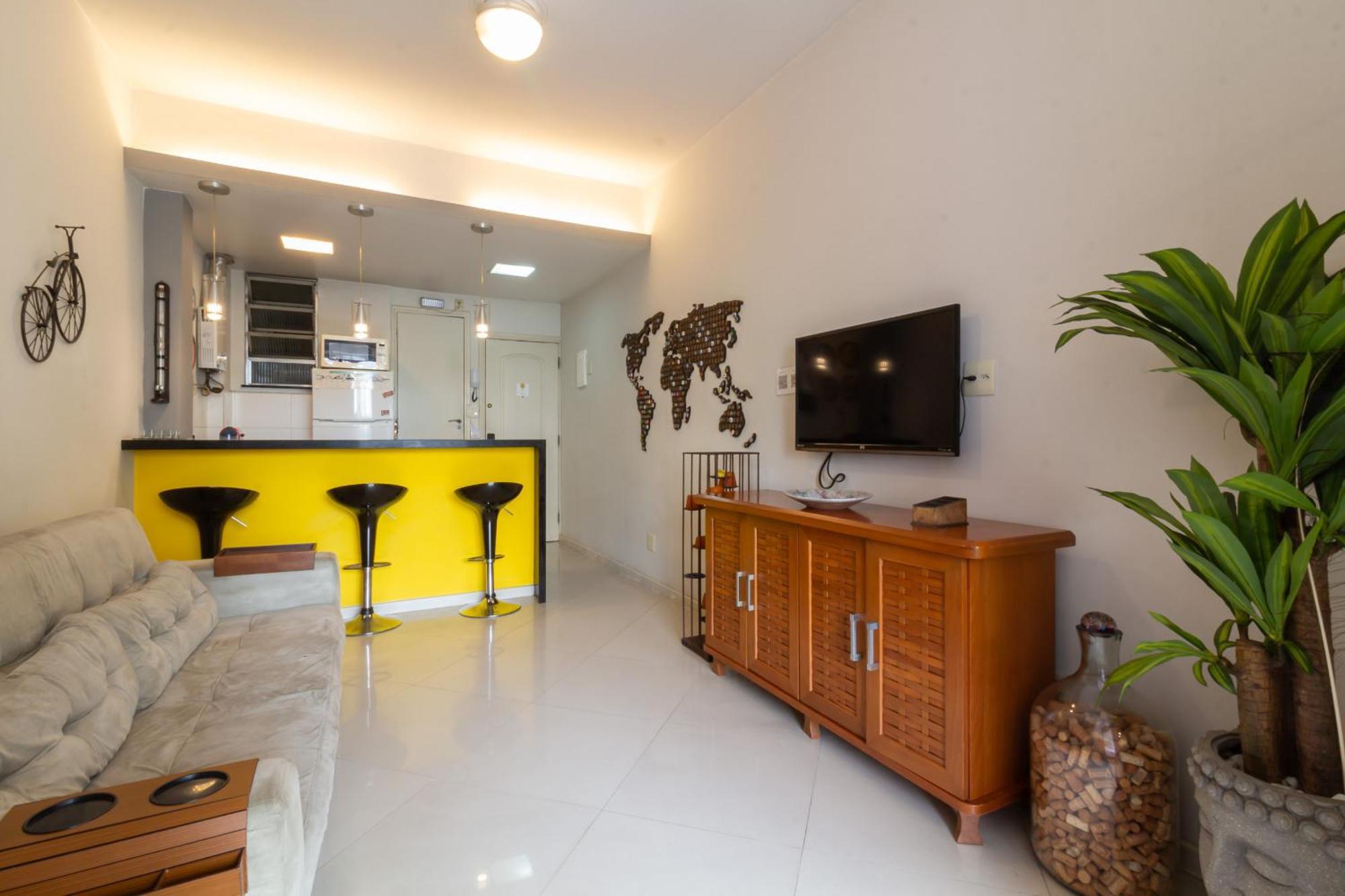 Apartamento Aconchego Em Copacabana - 150m Da - Pi401 Z5